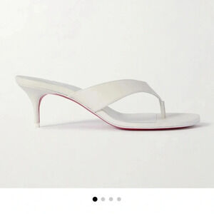 Christian Louboutin Raratonga 55 leather sandal.